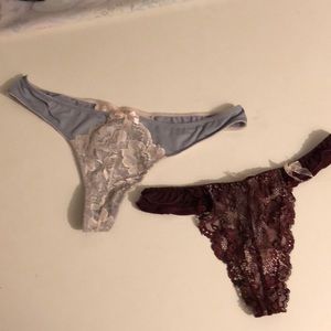 Sexy thongs w/lace
